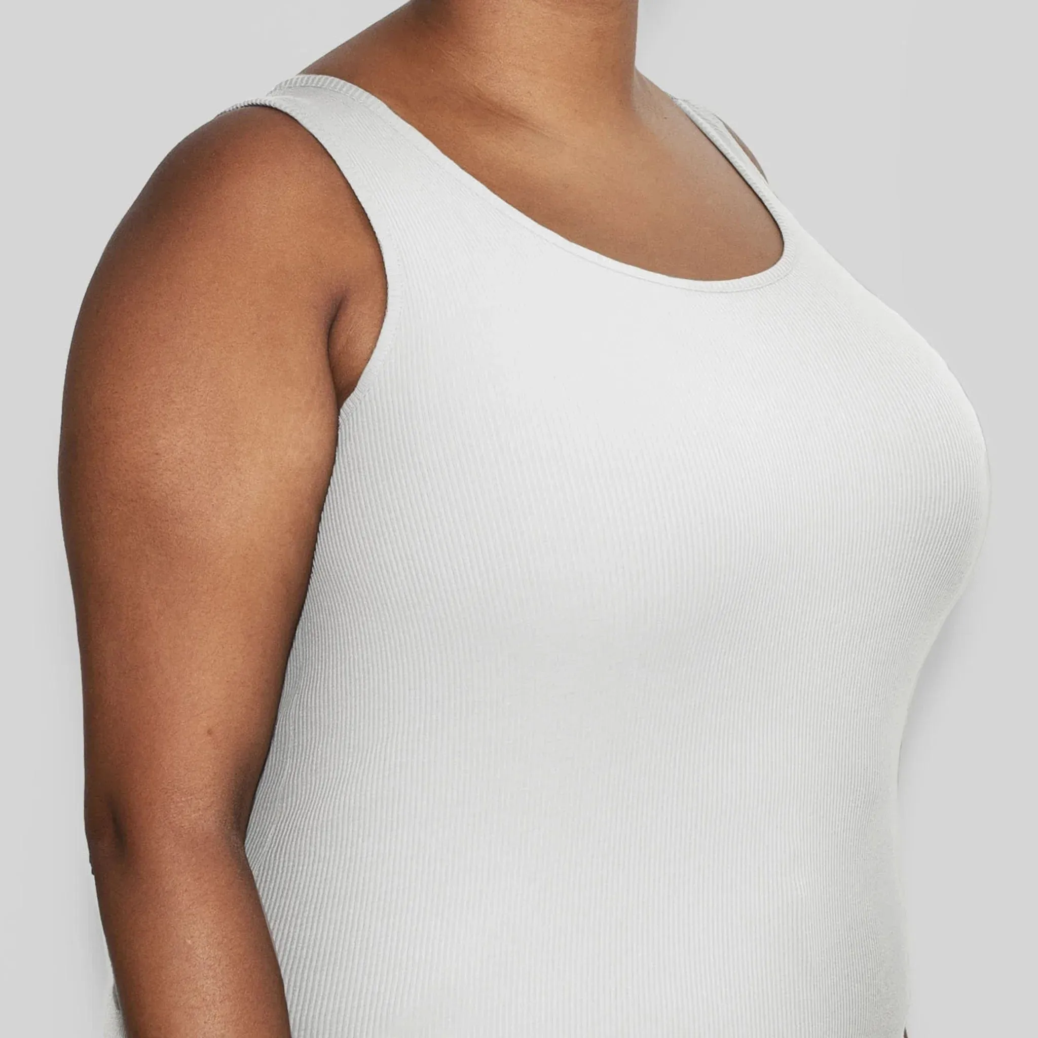 Women’s Recycled Cotton Tank Top, White